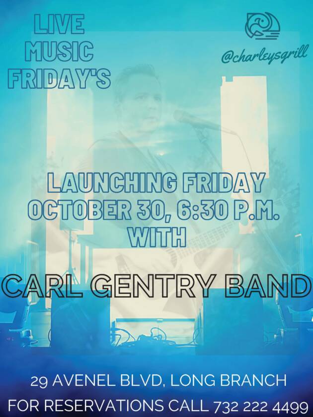 Carl Gentry Band at Charley's Ocean Grill